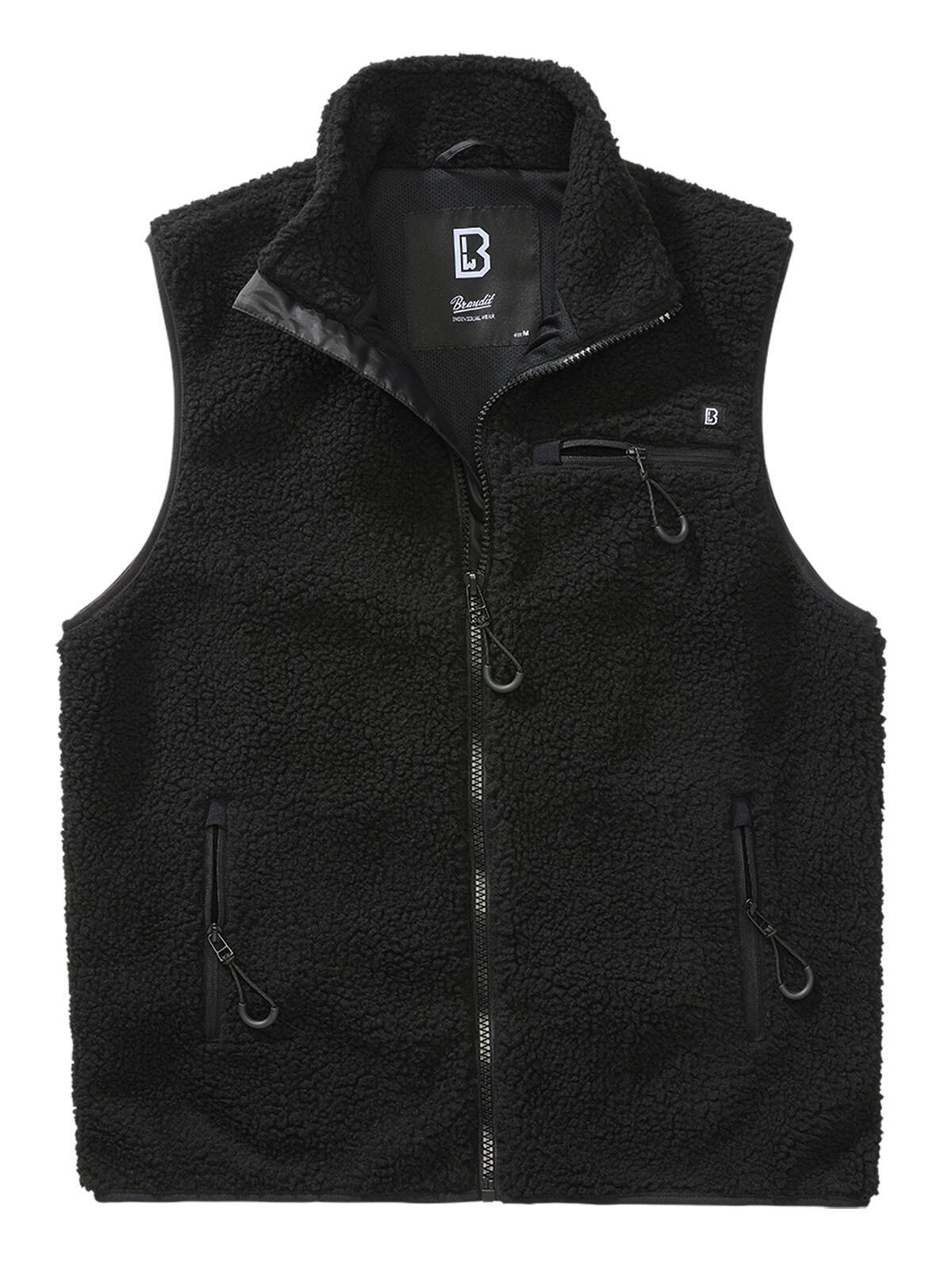 Brandit Teddyfleece Worker Vest Black | Decathlon