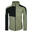 Heren Assimilate Core Stretch Hooded Midlayer (Olie Groen/Groen Algen/Zwart)