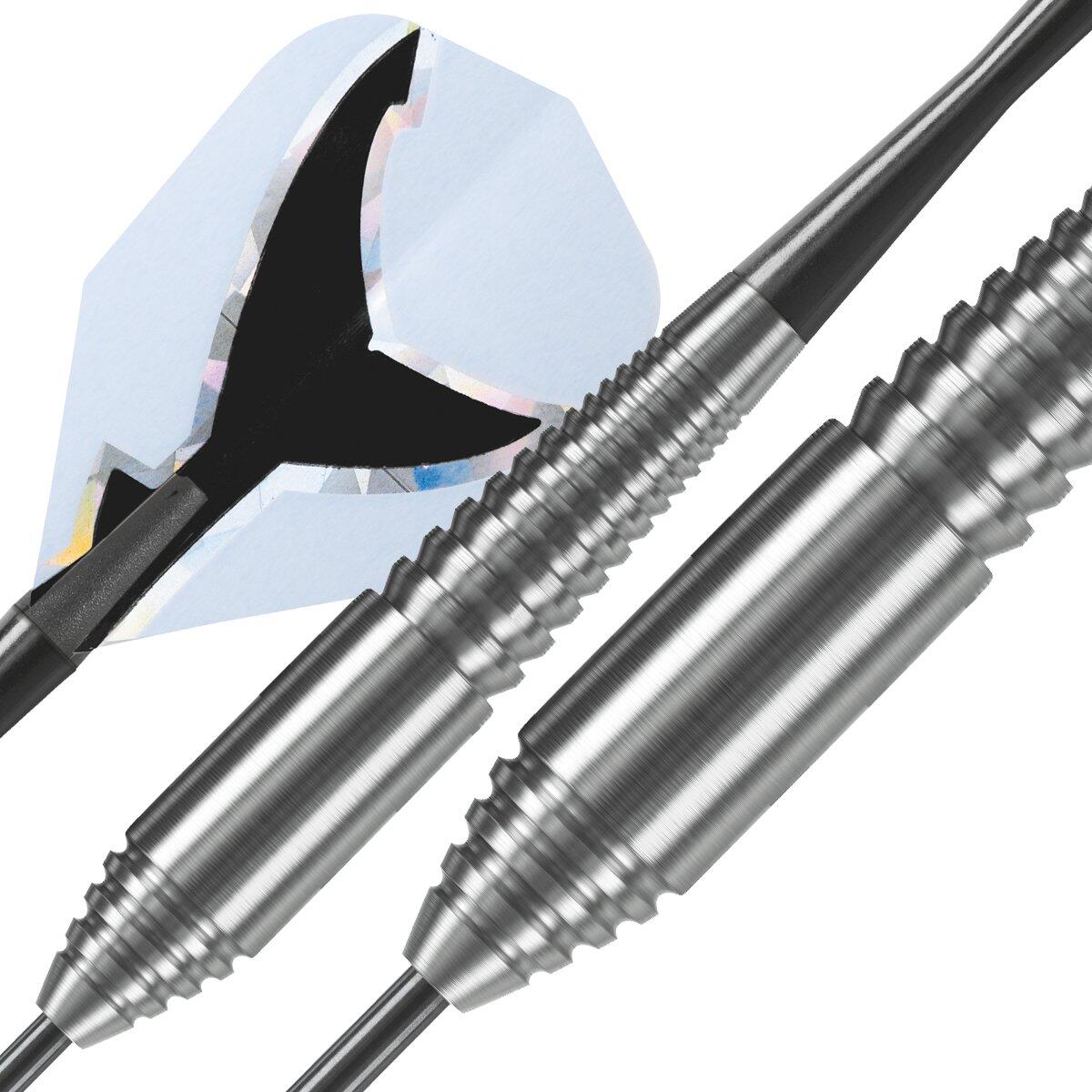 Harrows Dartpfeile Stahlspitze Silver Shark 4/5