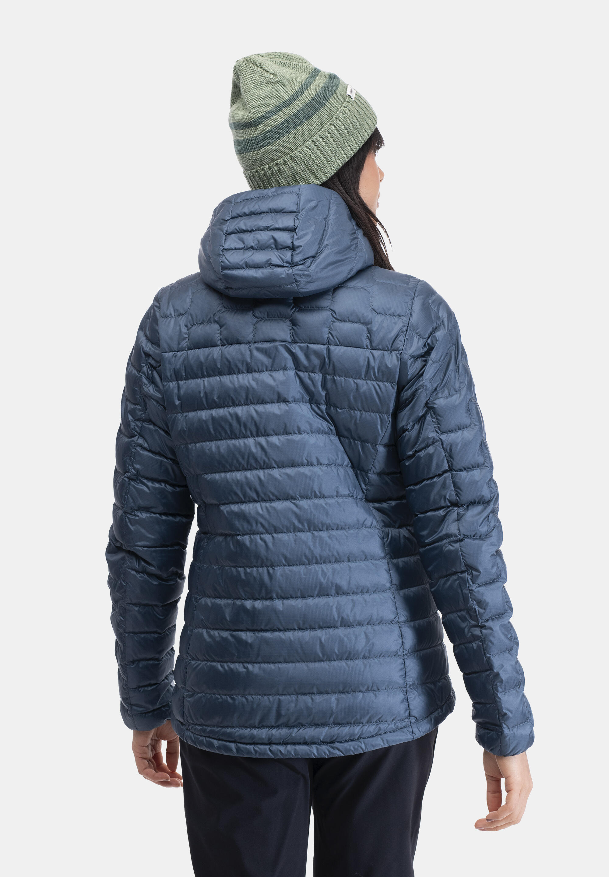 Damen Funktionsjacke WMAGMA LIGHT DOWN JACKETW/HOOD 2/5