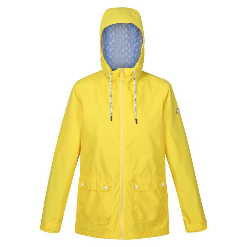 Chaqueta Impermeable Bayletta para Mujer Amarillo Maíz