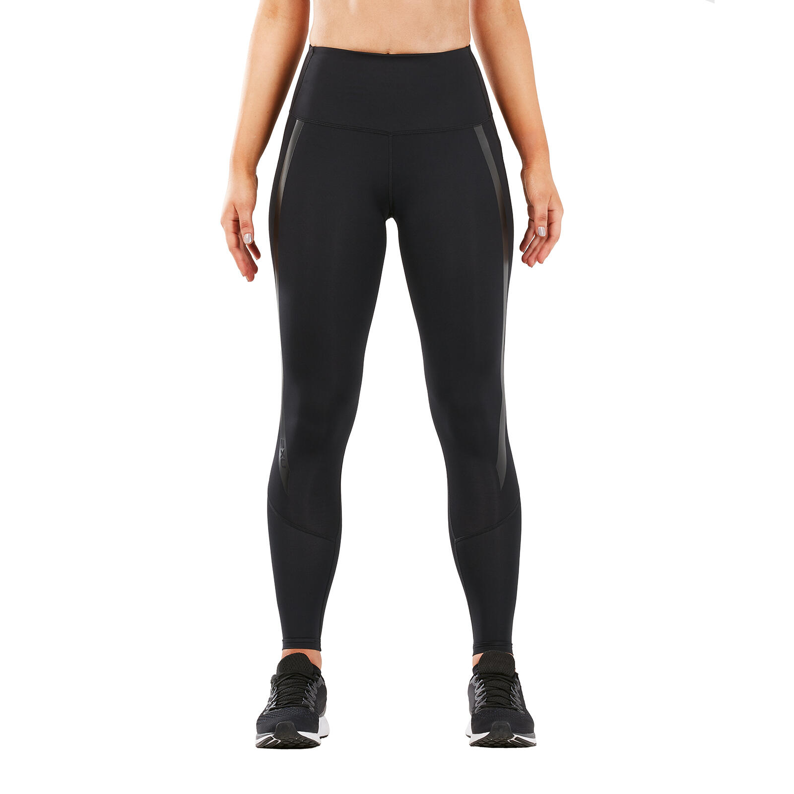 2XU Hi-Rise Compression Womens Black Tights 1/5