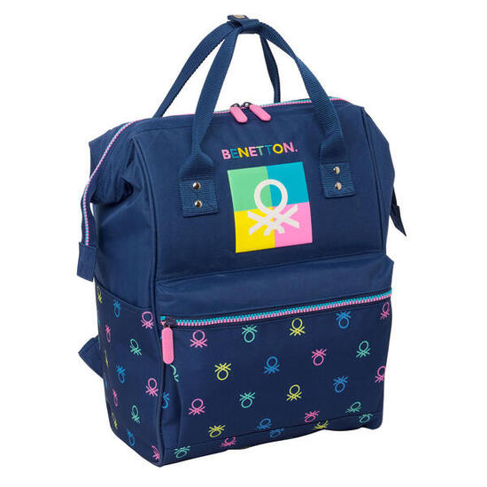 Mochila para Portátil Benetton Cool Azul marino