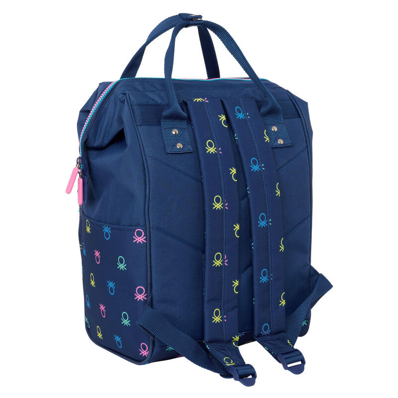 Zaino per Portatile Benetton Cool Blu Marino