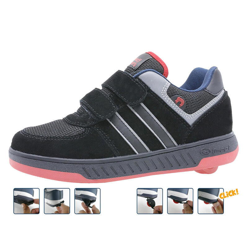 Chaussures à roulettes BREEZY ROLLERS 2180330 unisex black/red