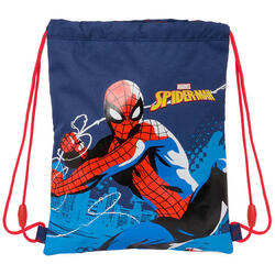 Bolsa Mochila con Cuerdas Spider-Man Neon