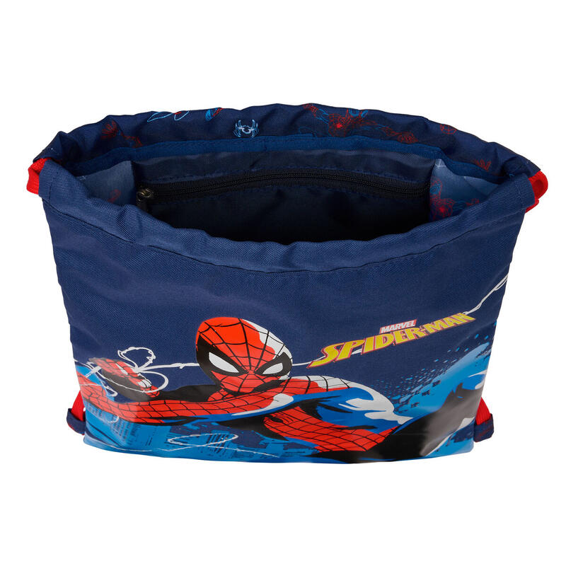 Zainetto con Cordini Spider-Man Neon