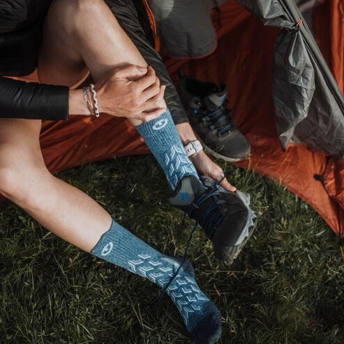 Chaussettes randonnée femme pour l'été. Lot x 2 paires - Trekking Cool Crew Lady 4/4