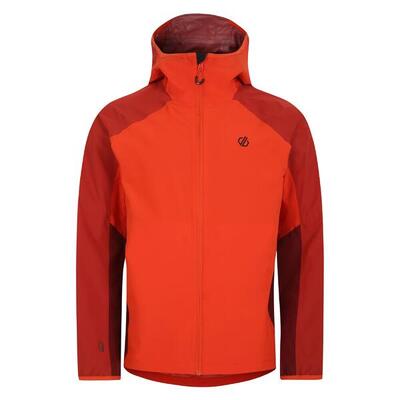 Heren mountain series lite colour block jacket (kaneel / toscaans rood)