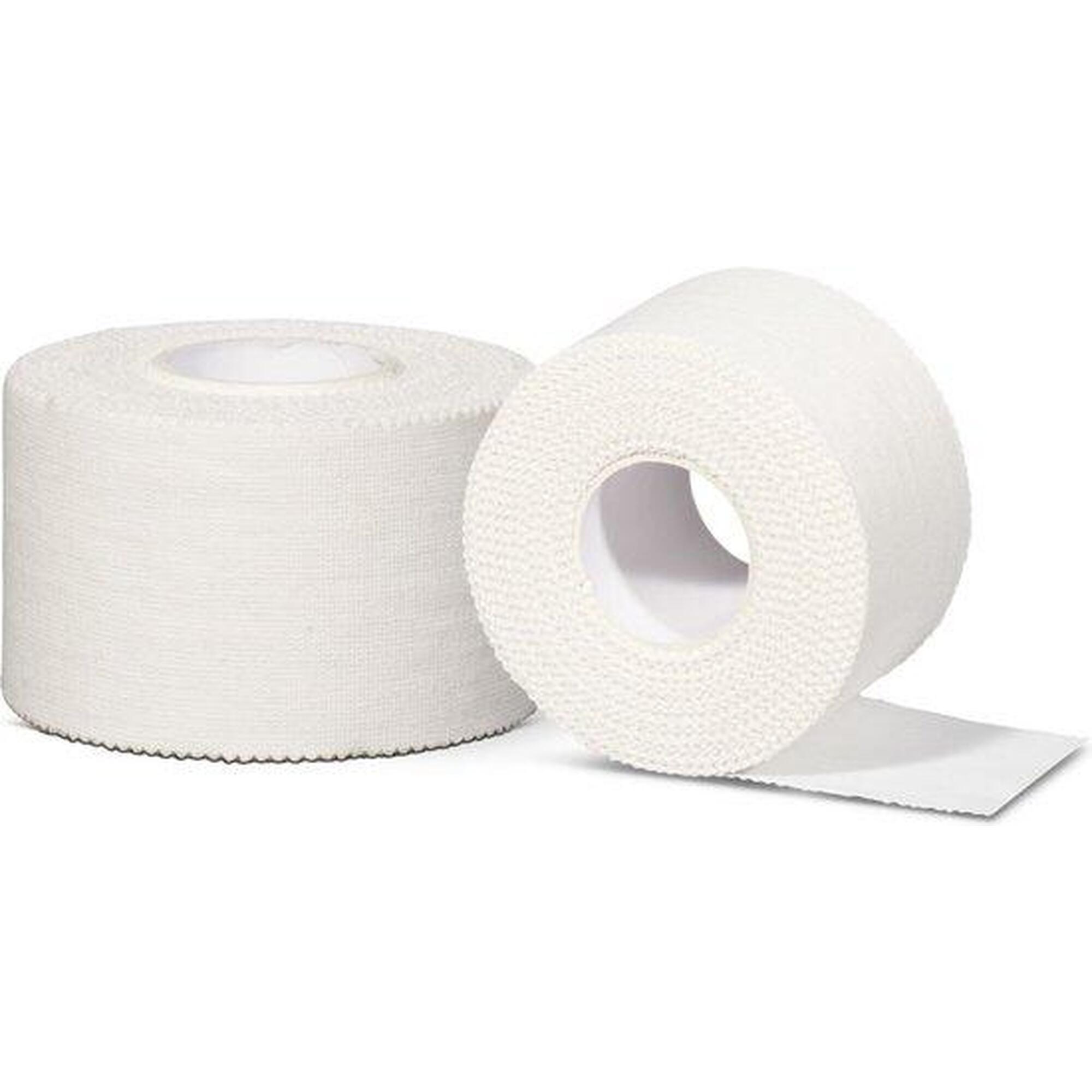 Elastische sport- fysiotape 20 rollen wit