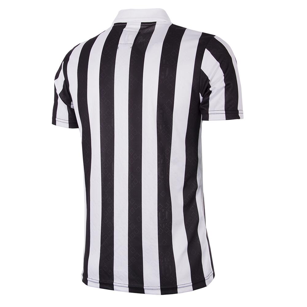 Retro Voetbalshirt - Heren - Juventus FC 1992 - 93 UEFA Cup - Zwart - Wit 3/7