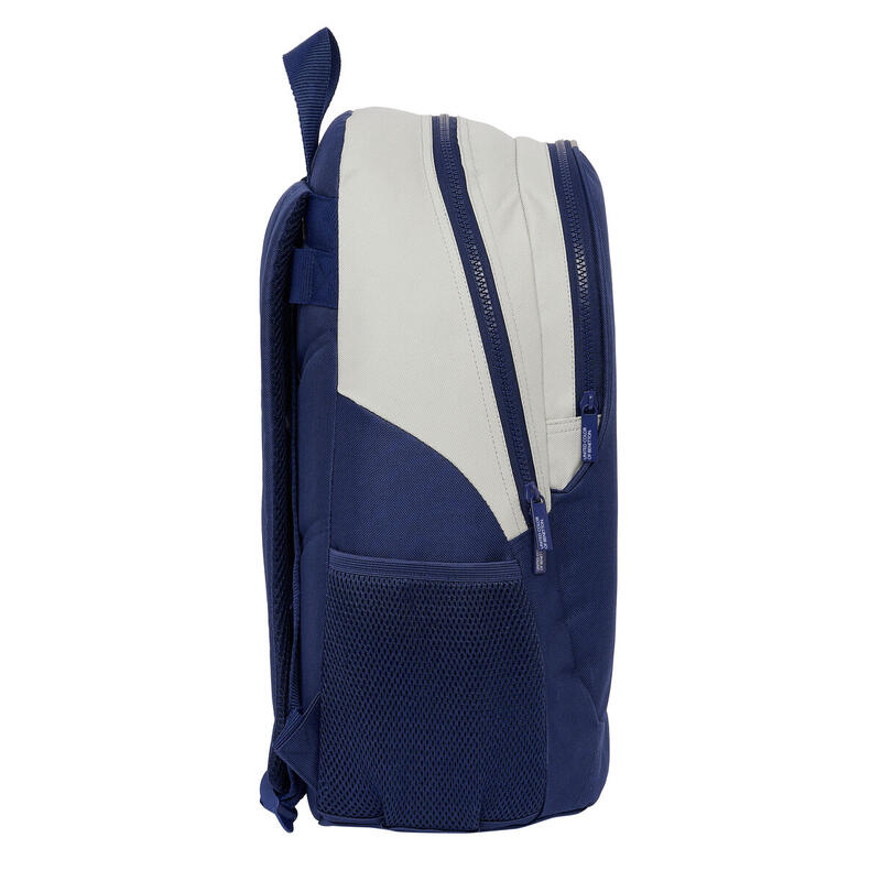 Mochila Escolar Benetton Varsity Gris