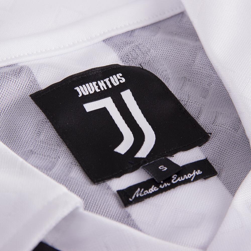 Retro Voetbalshirt - Heren - Juventus FC 1992 - 93 UEFA Cup - Zwart - Wit 5/7