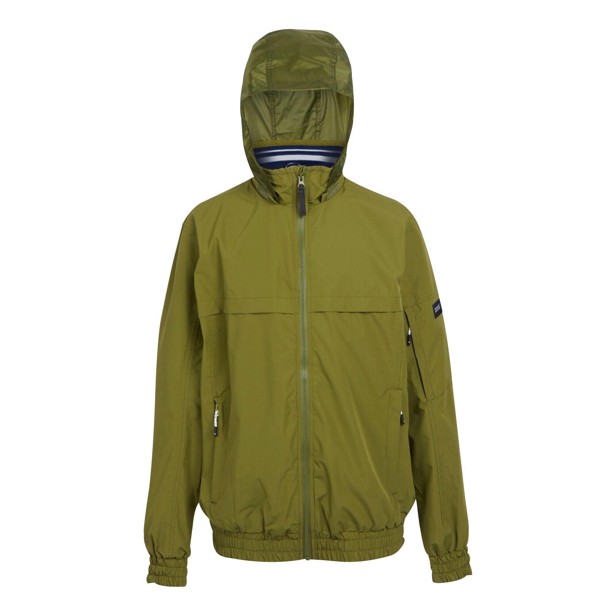 REGATTA Mens Shorebay II Waterproof Jacket (Olive Branch)