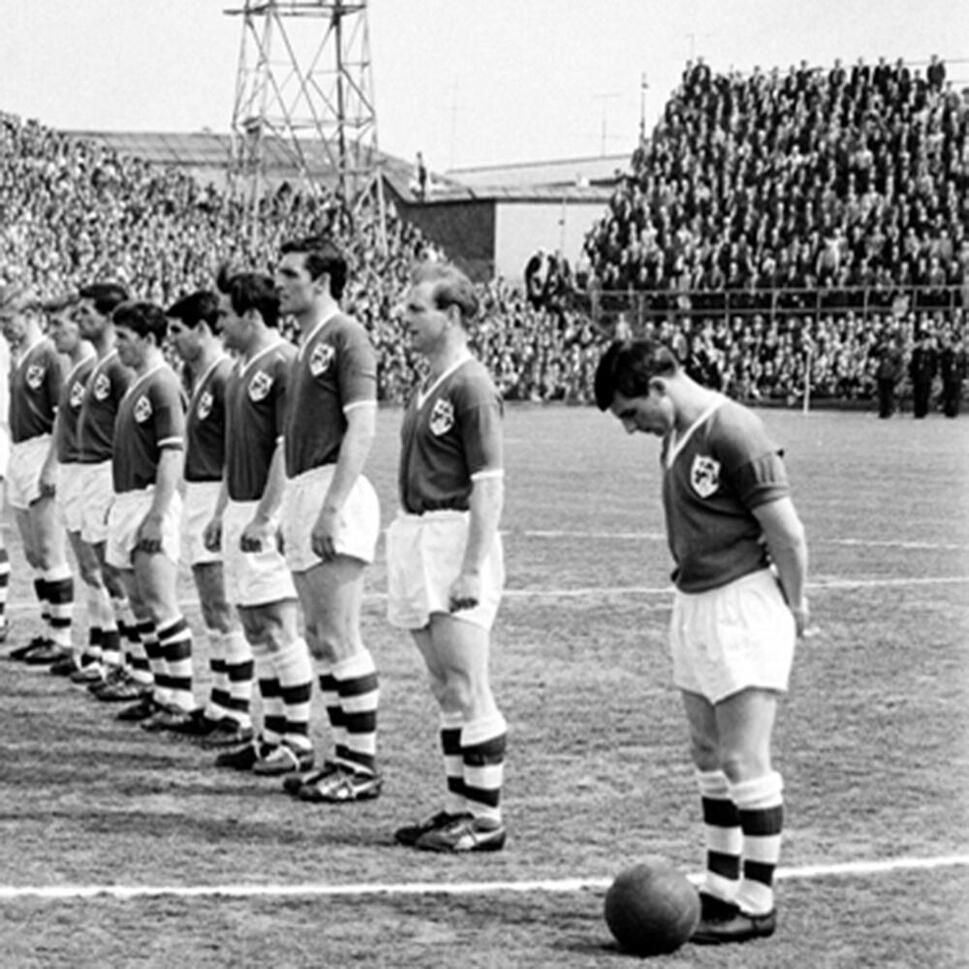 Koszulka piłkarska retro - dorosły - Irlandia 1965 - Zielona