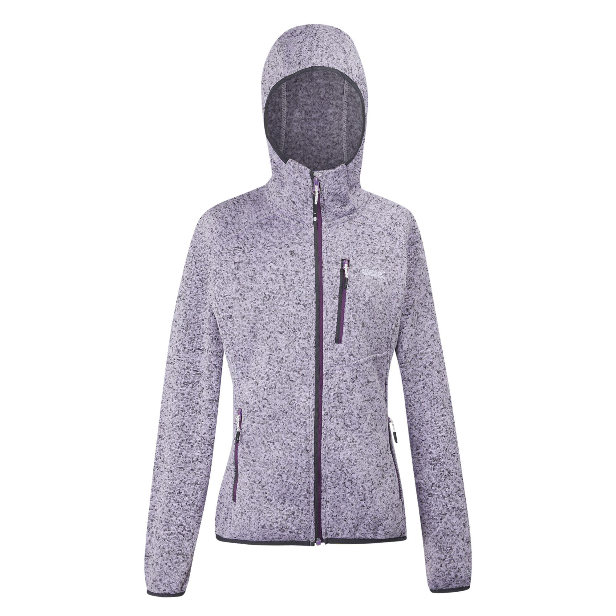 NEWHILL Women's fleece jacket (Pale Lilac / Violet)