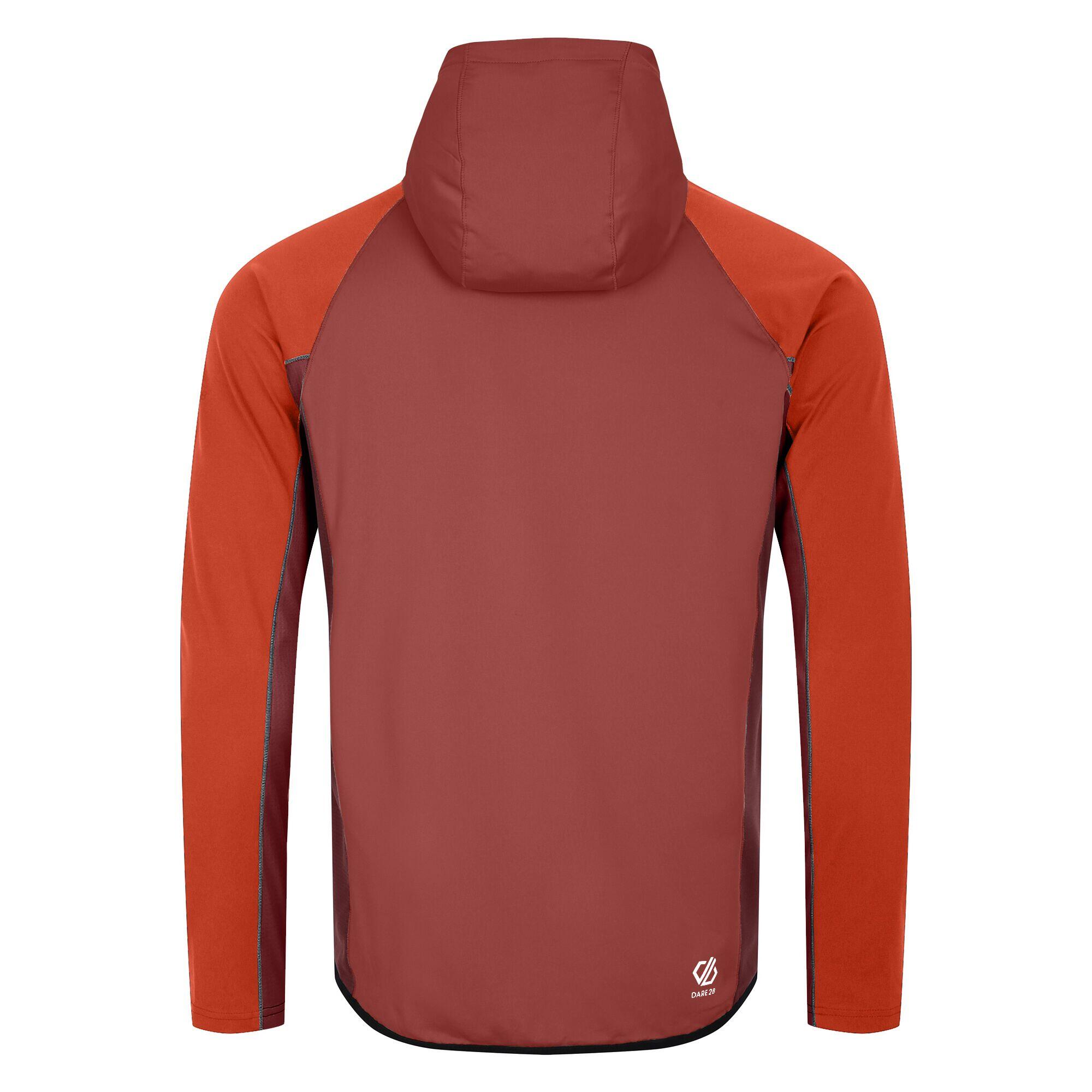 "Assimlilate II" Midlayer für Herren Zimt/Syrah Rot 2/5