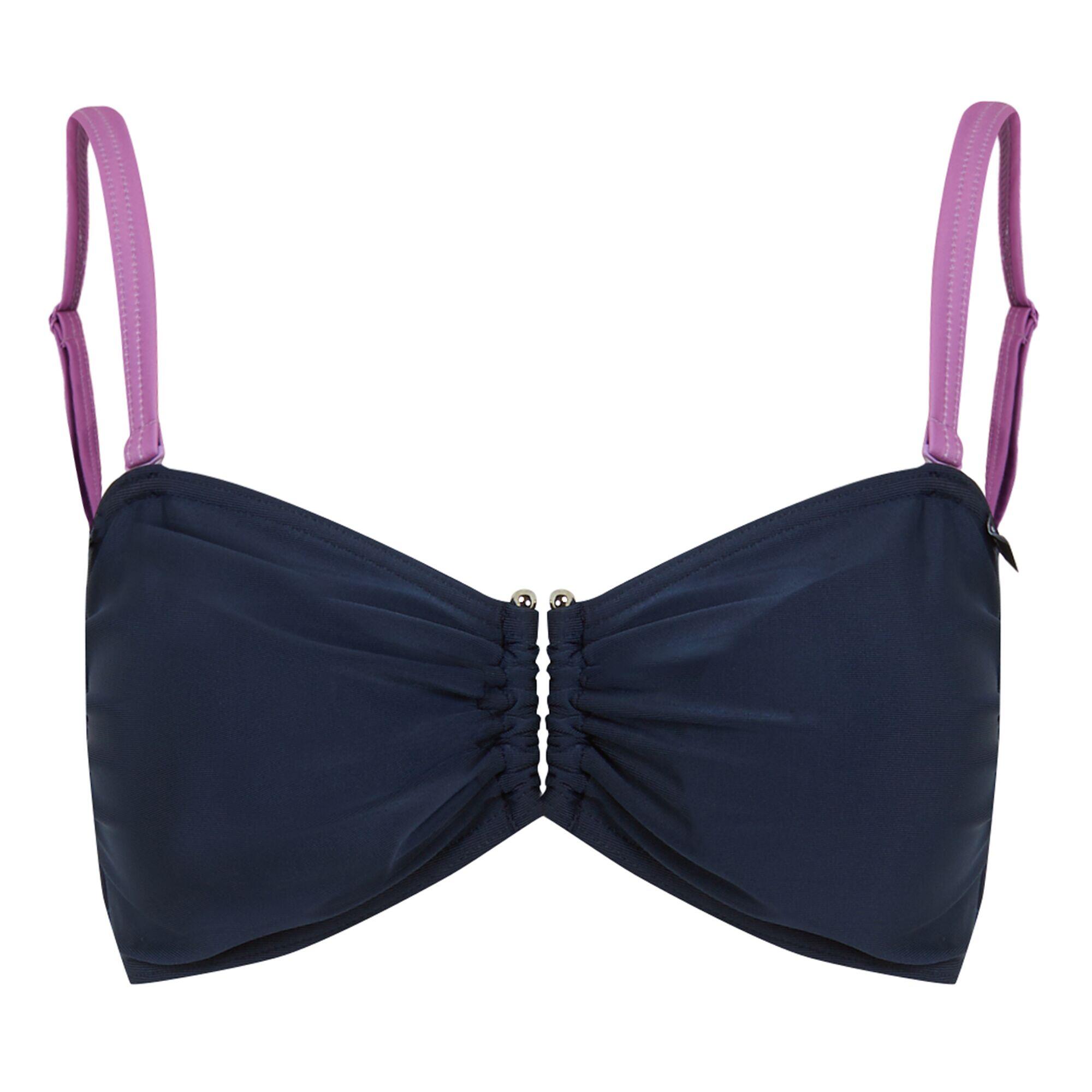 REGATTA Top Bikini Contrasto Donna Regatta Aceana III Blu Navy Orchidea Radiosa