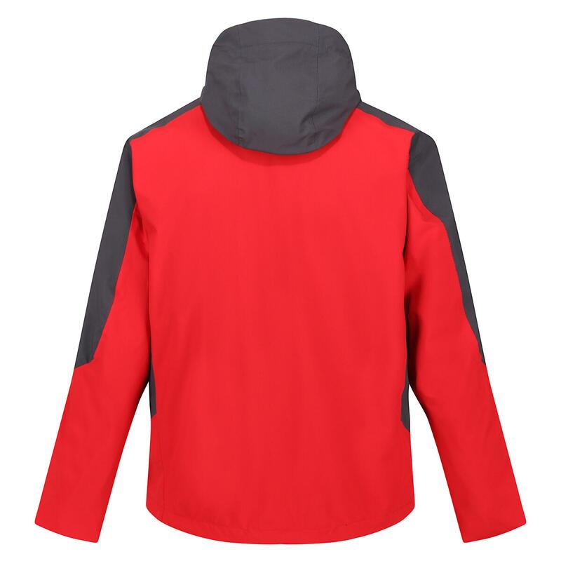 Veste imperméable WENTWOOD Homme (Rouge danger / Cendre)