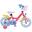 VOLARE BICYCLES Bicicletta per bambini Disney Peppa Pig 12 pollici