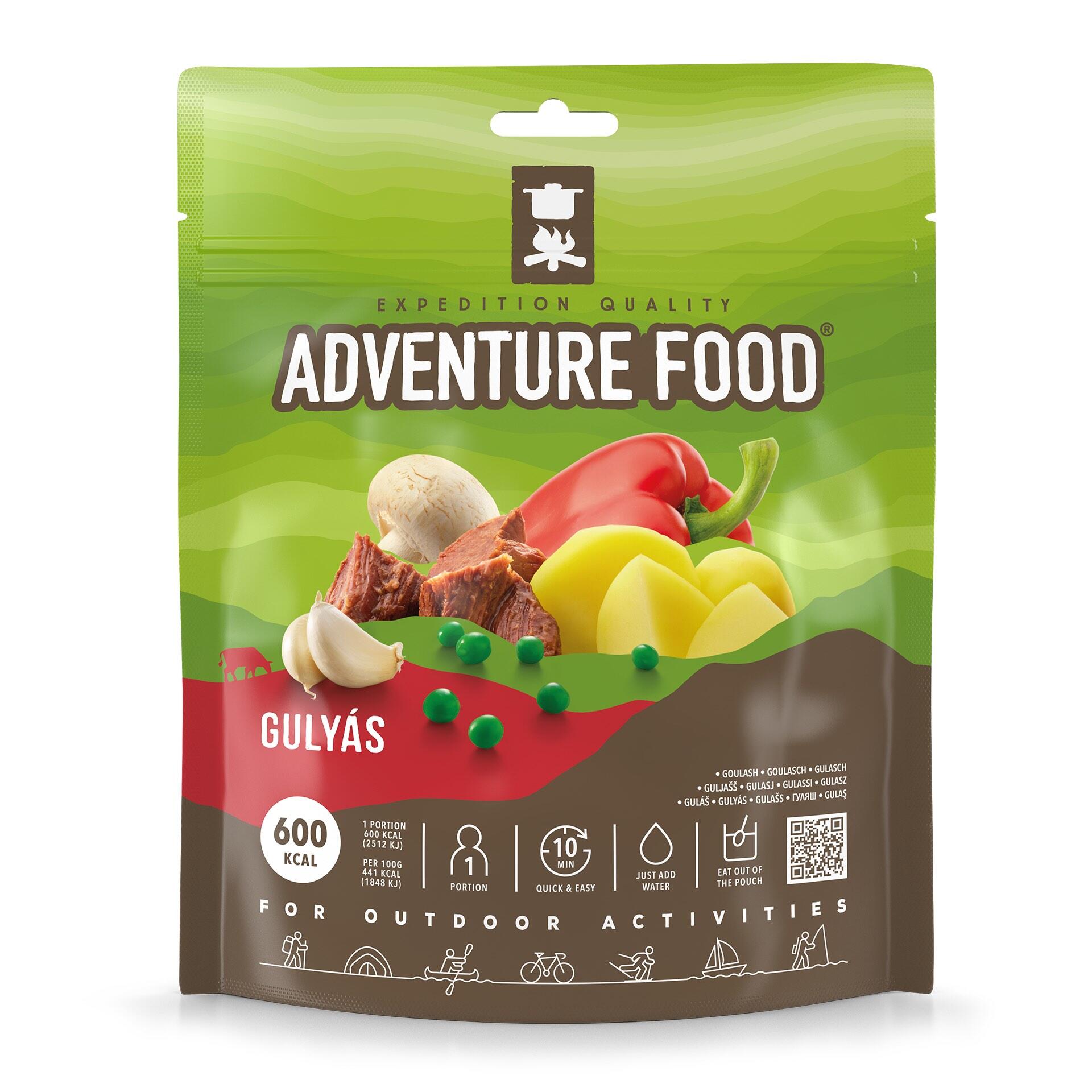 ADVENTURE FOOD Adventure Food Gulyás – refeição liofilizada de goulash com carne, 135 g