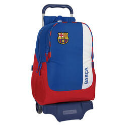 Cartable à roulettes F.C. Barcelona Bleu