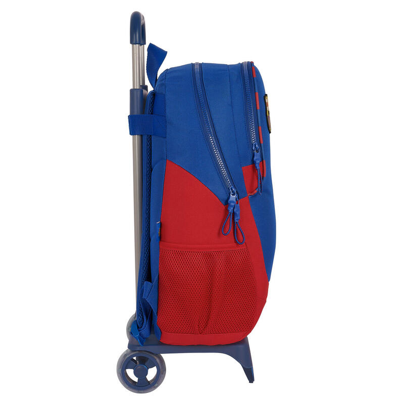 Mochila Escolar con Ruedas F.C. Barcelona Azul