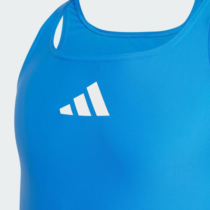 Maillot de bain uni à petit logo