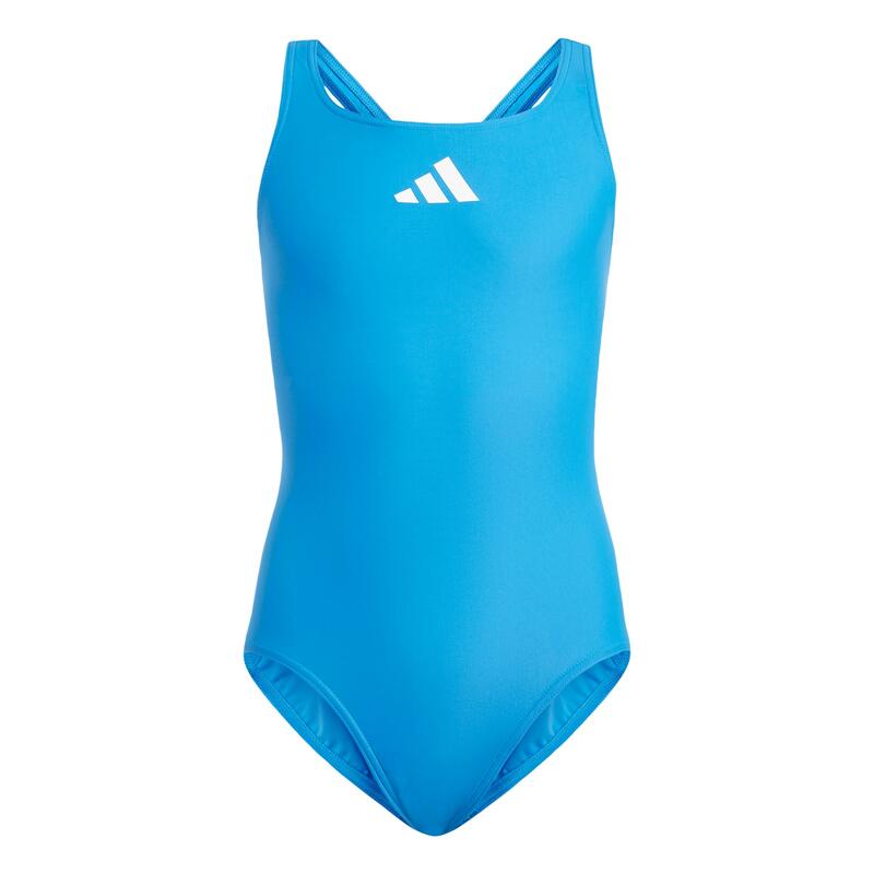 Maillot de bain uni à petit logo