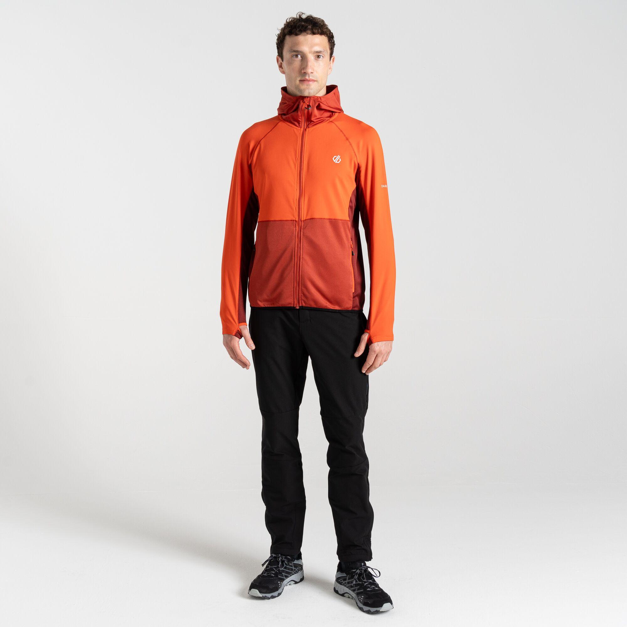 "Assimlilate II" Midlayer für Herren Zimt/Syrah Rot 4/5