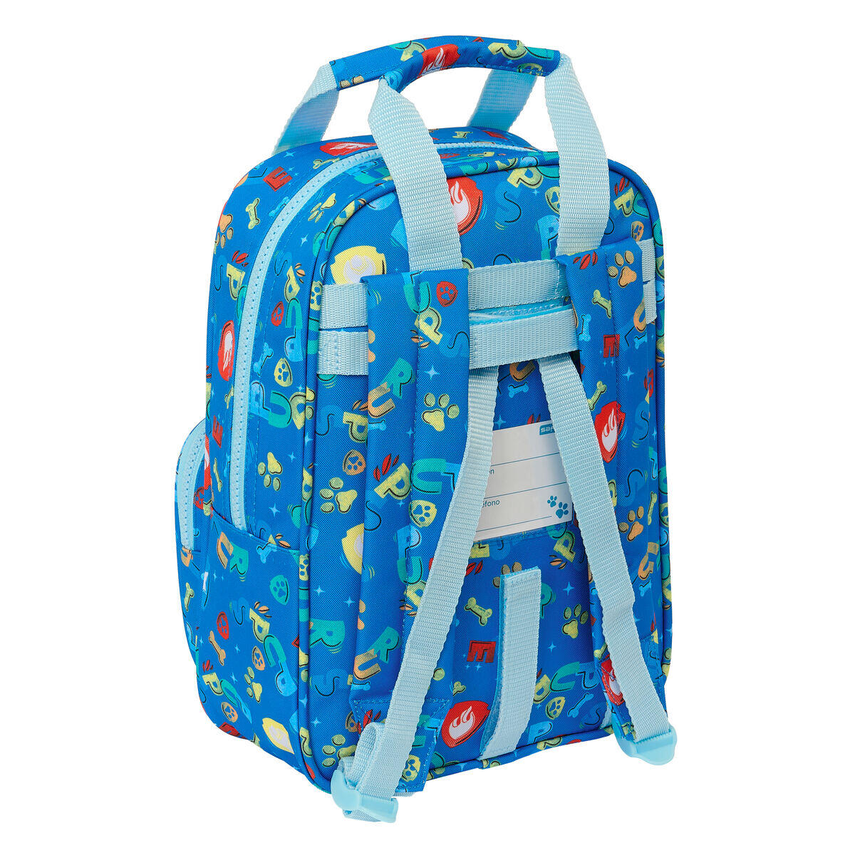 Zaino Scuola The Paw Patrol Pups rule Azzurro 2/3