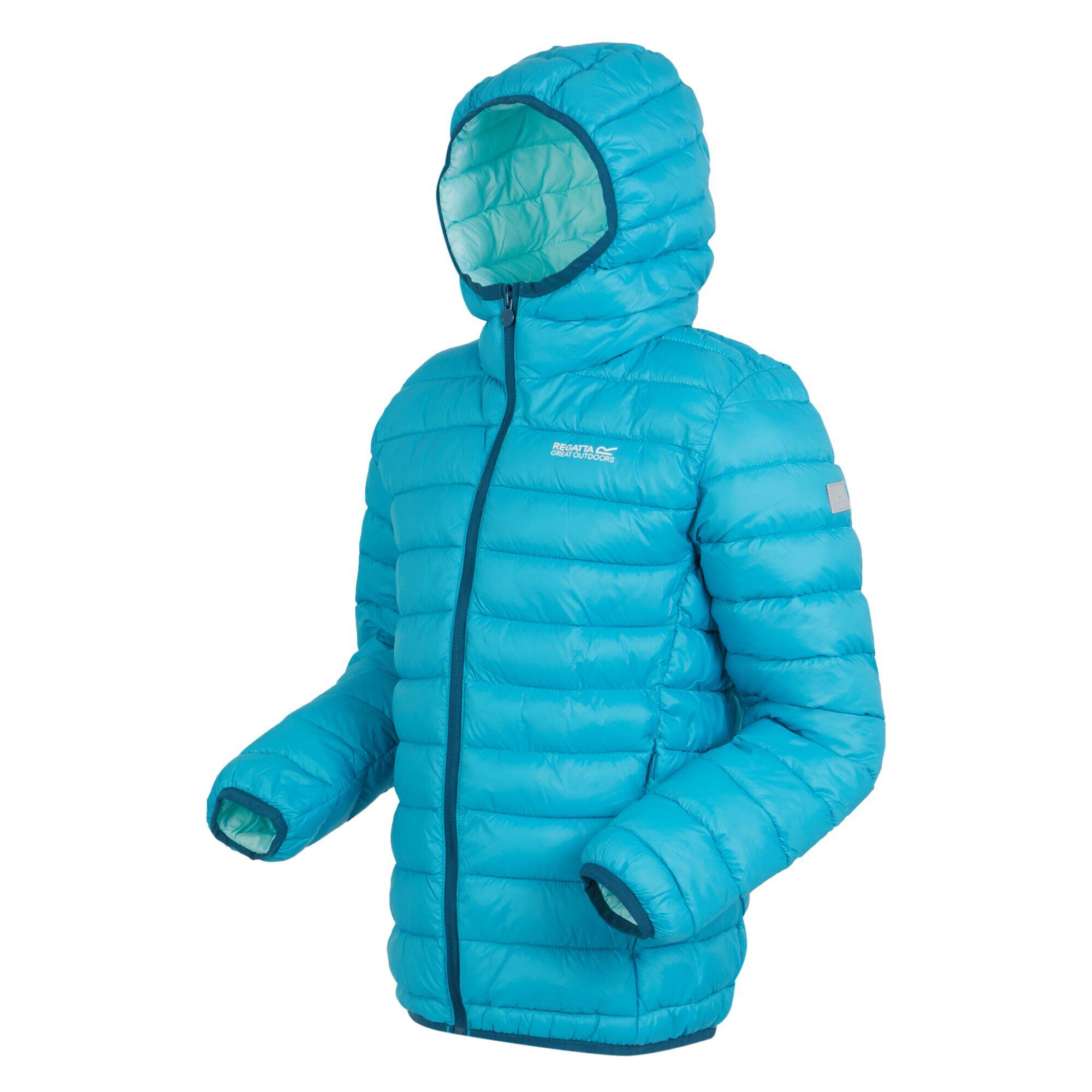 Veste matelassée Regatta MARIZION enfant noire, capuche, synthétique 2/4