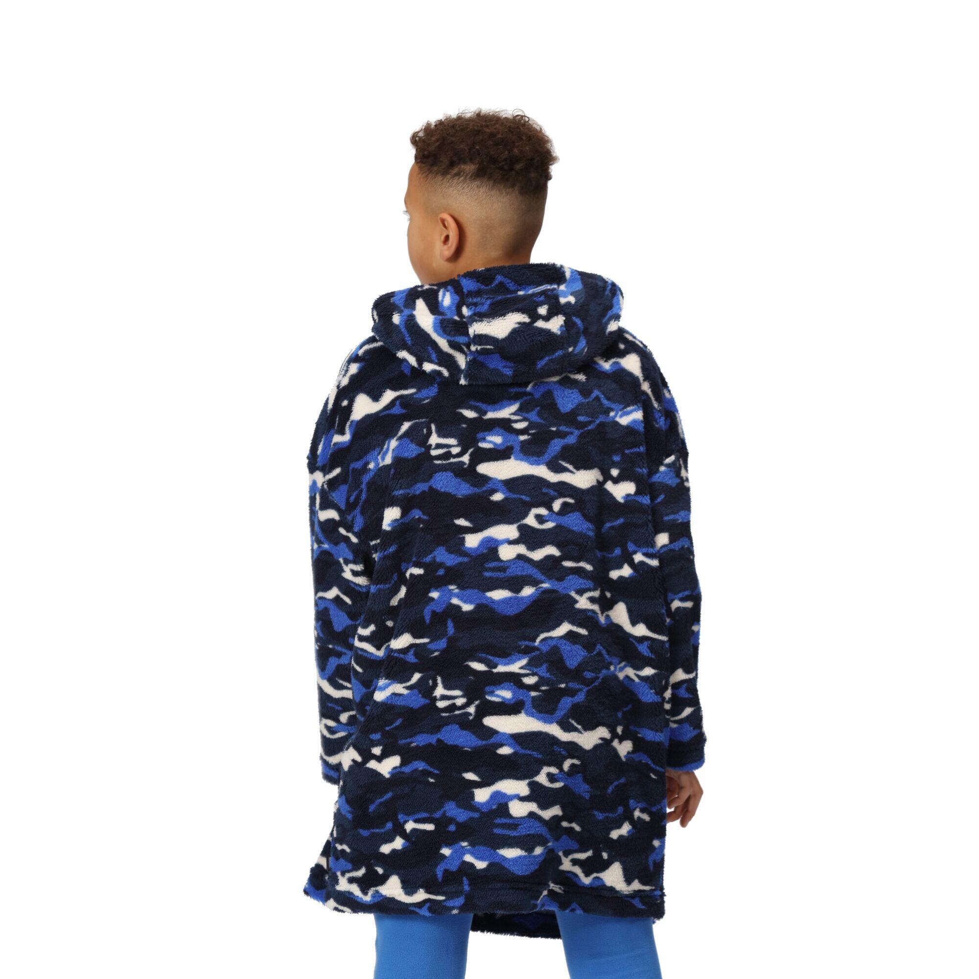 Poncho COSY per bambini (blu scuro)