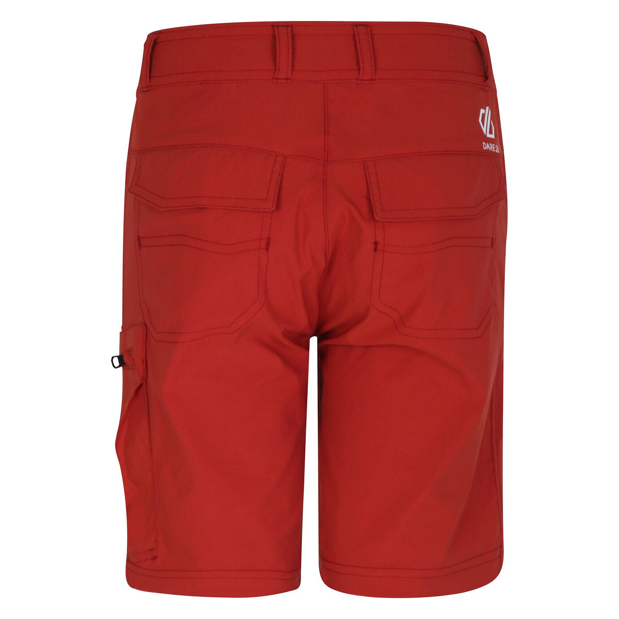 Short Uni À Poches REPRISE Enfant (Rouge Orange) 2/4
