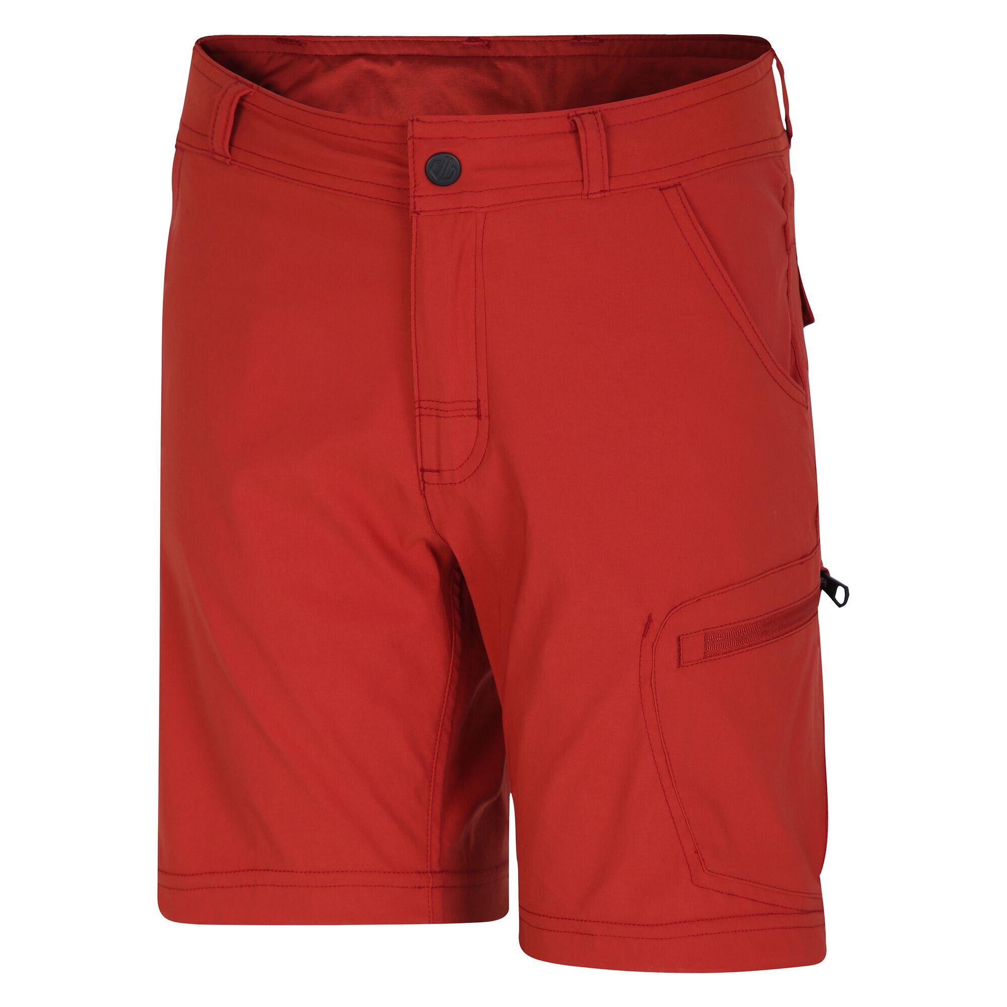 Short Uni À Poches REPRISE Enfant (Rouge Orange) 3/4
