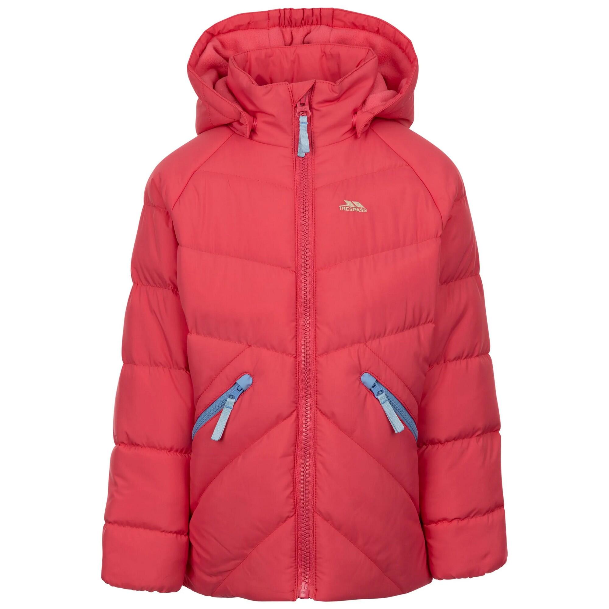 ANNAH Children's quilted jacket (Strawberry)