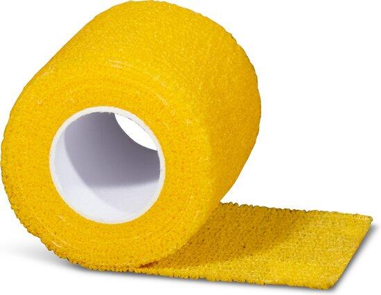 Gladiator Sports Ondertape (6 rollen) - Geel 3/6