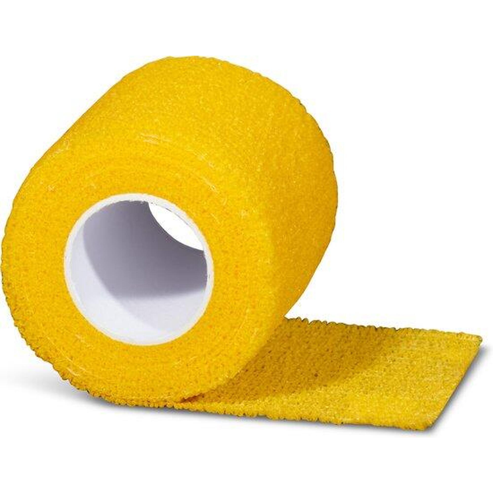 Sous-bandage sportif 6 rouleaux jaune