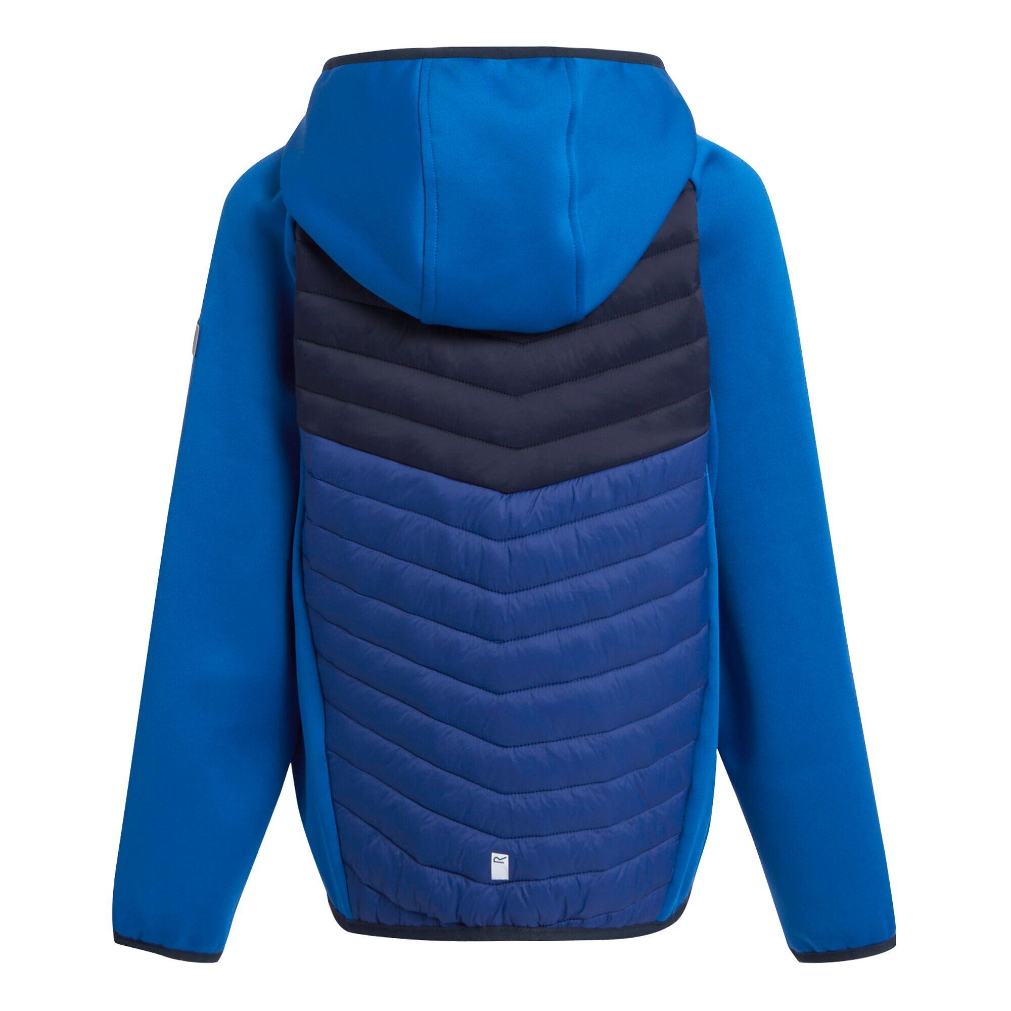 KIELDER Children's hybrid jacket (Oxford blue / Navy blue)