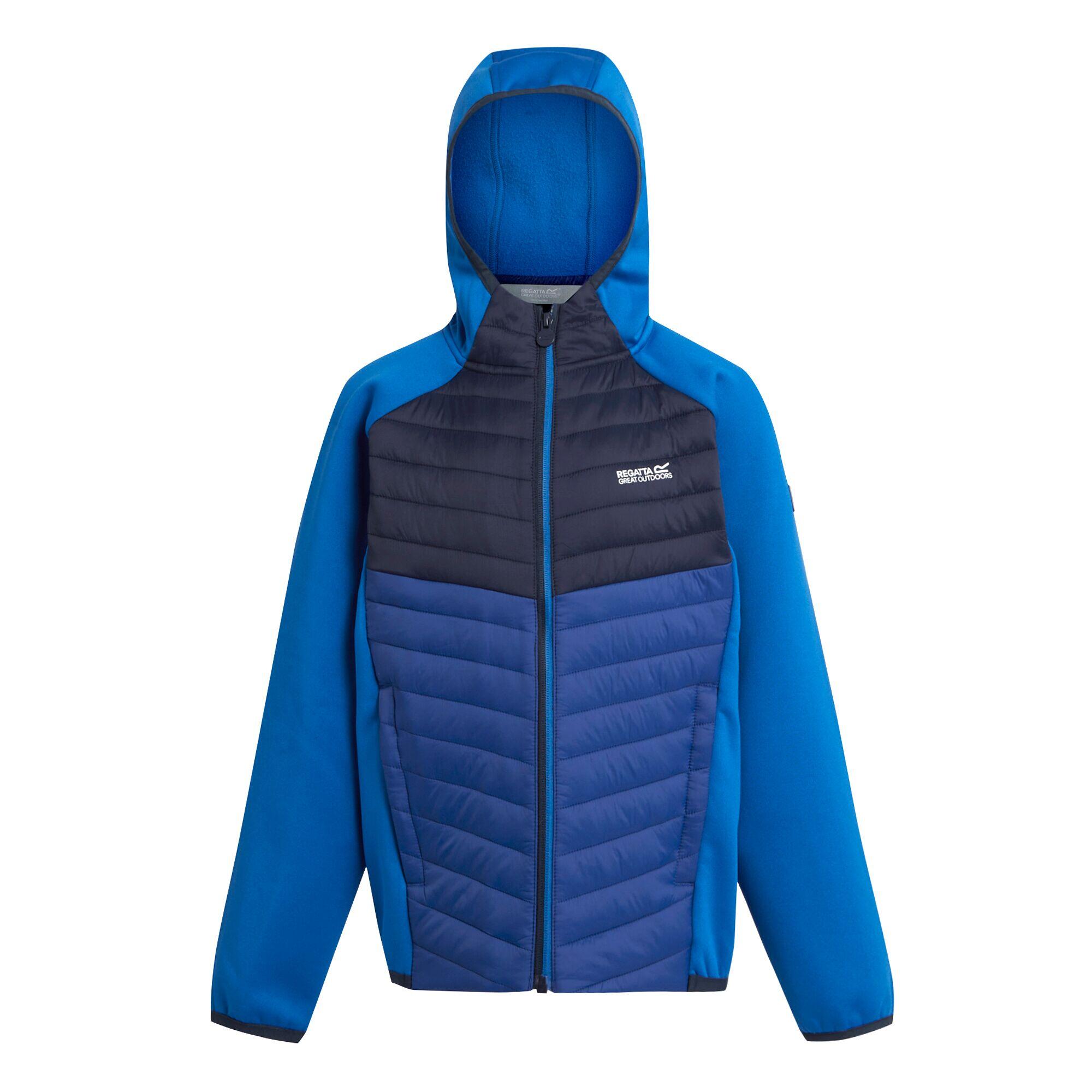 KIELDER Children's hybrid jacket (Oxford blue / Navy blue)