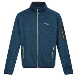 Heren Newhill Marl Full Zip Fleecejack (Marokkaans blauw/zwartgroen)