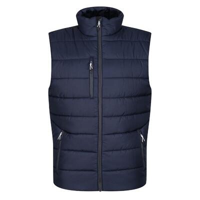 Thermische bodywarmer voor heren (zwart/klassiek rood)