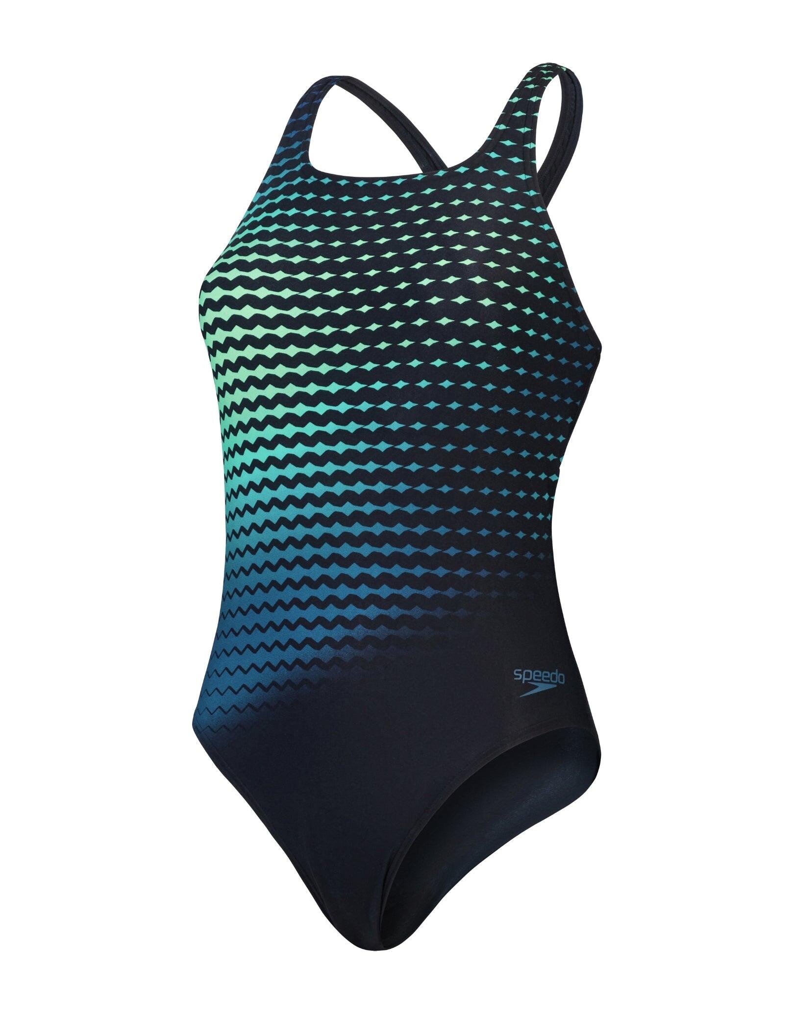 Maillot de bain Speedo Medalist Noir/Vert 4/7