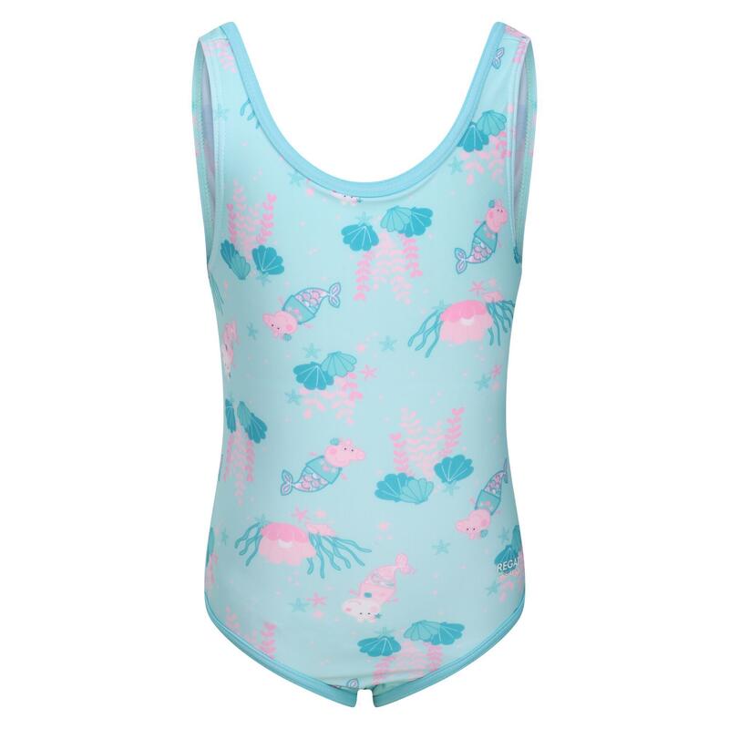 Maillot de bain Fille (Bleu ciel)