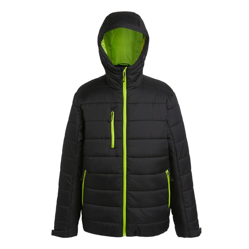 Veste Matelassée Homme (Noir / Vert Citron)