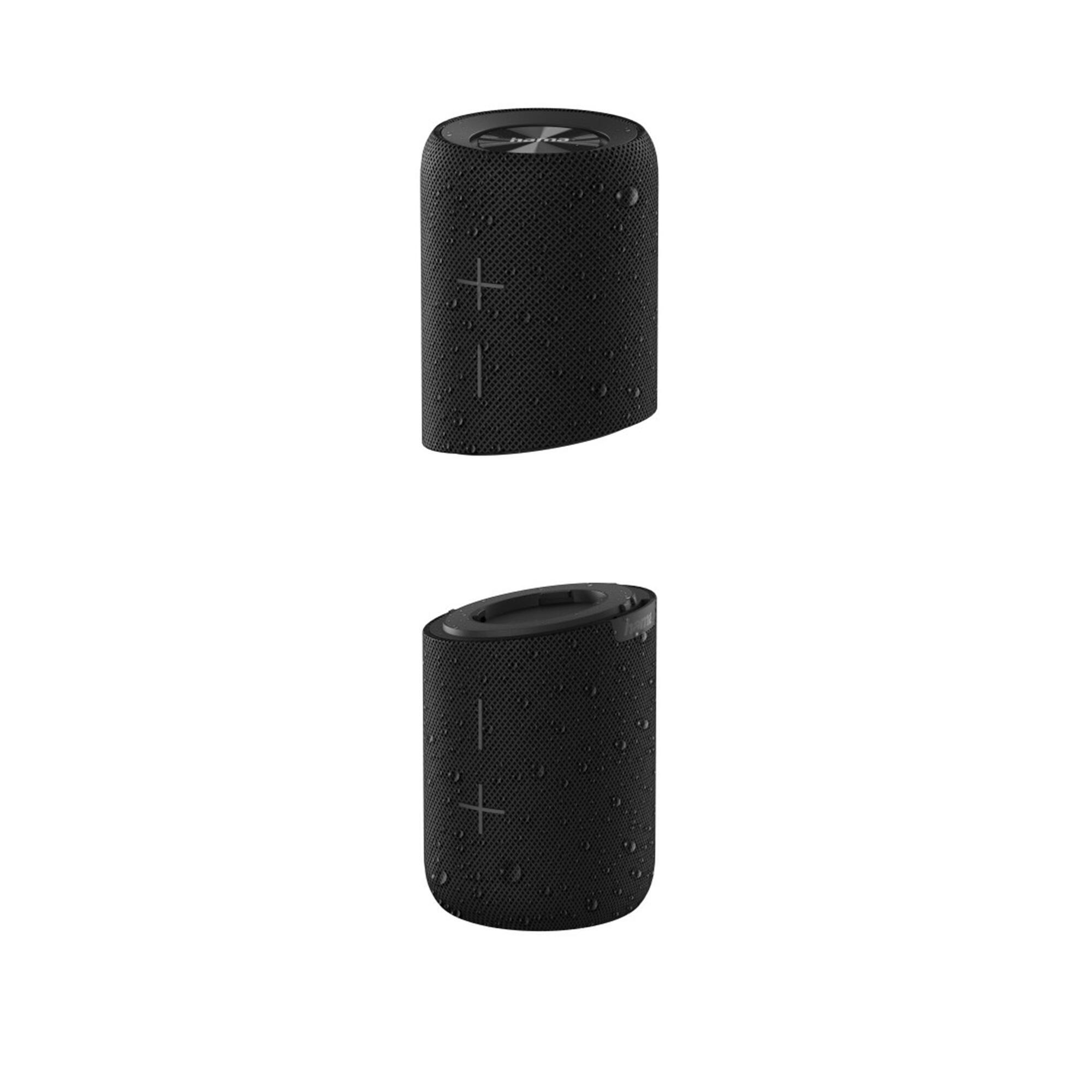 HAMA Bluetooth®-Lautsprecher Twin 3.0, teilbar in 2 Schwarz 2/4