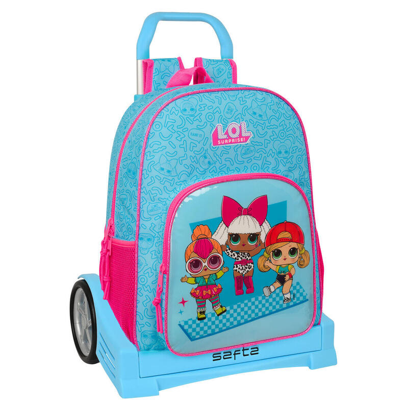 Cartable à roulettes LOL Surprise! Divas Bleu