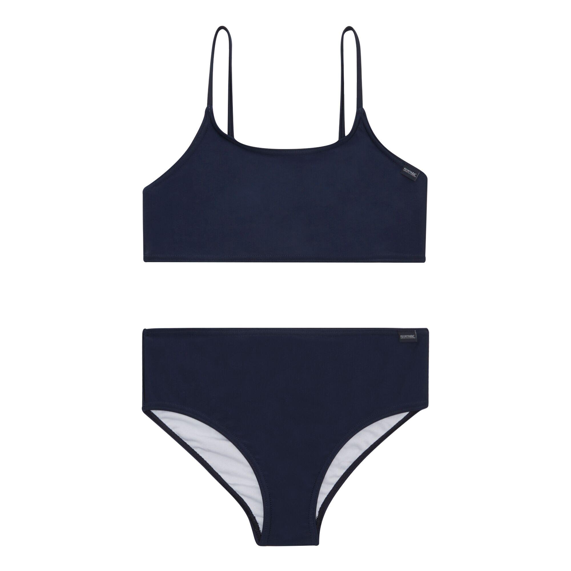 REGATTA Meisjes Dakaria II Effen Bikini (Marine)