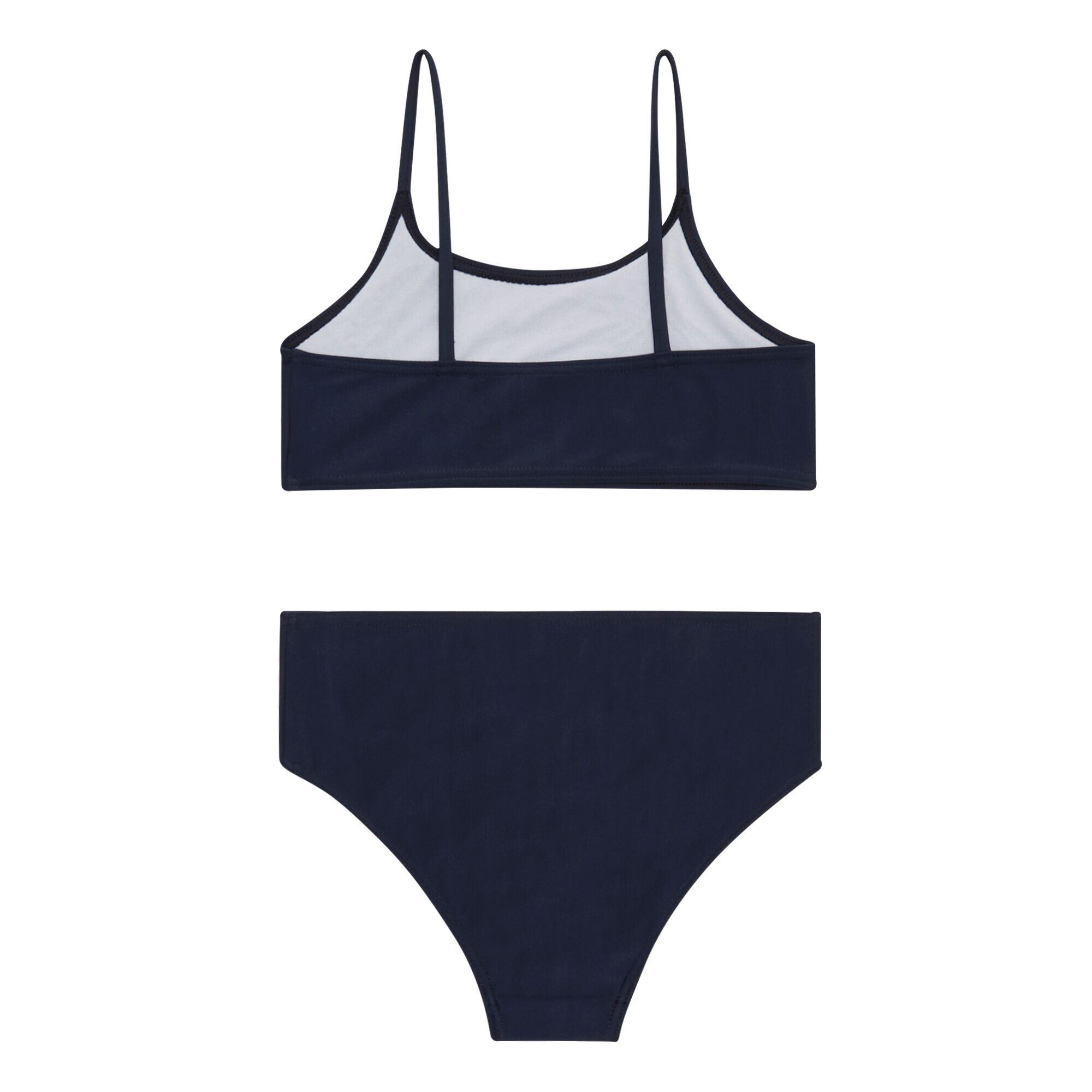 Girls Dakaria II Plain Bikini (Navy) 2/5