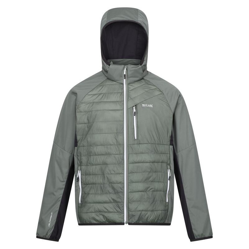 Veste hybride ANDRESON PRO Homme (Vert kaki / Cendre)